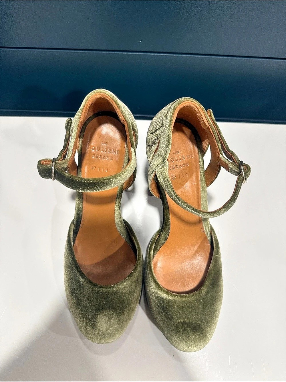 Sezane Green Heels - Picture 2 of 5